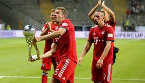 In der vergangenen Saison gewann der FC Bayern den Supercup.