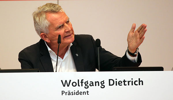 Wolfgang Dietrich wurde auf der Mitgliederversammlung hart kritisiert.