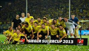 Borussia Dortmund konnte unter anderem 2013 den Supercup für sich entscheiden.