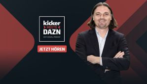 Lutz Pfannenstiel war bei "kicker meets DAZN - Der Fußball Podcast" zu Gast.