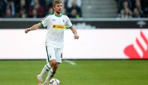 Platz 24: Christoph Kramer (Borussia Mönchengladbach, Bayer 04 Leverkusen) - 86,62 Prozent (160 Spiele)