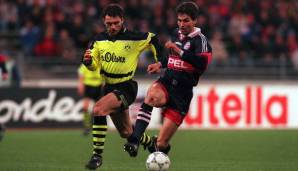 Nach seiner Rückkehr in die Heimatstadt wurde der schlaksige Babbel Stammspieler und blieb das auch bis zum Jahr 2000. Der Lohn: Viermal Meister, zweimal Pokalsieger, dazu der UEFA-Cup 1996.