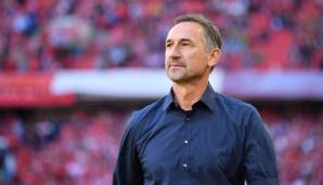 Kölns Trainer Achim Beierlorzer will den zweiten Sieg einfahren.