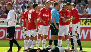 PLATZ 3: YOUSSEF MOHAMAD (2010/11) - Der wohl bescheidenste Saisonstart aller Zeiten. 1. Spieltag, Köln empfängt Lautern und dem Kapitän der Geißböcke "gelingt" nach 87 Sekunden eine Notbremse. Die Belohnung: Rot.