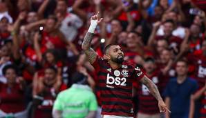 Gabriel Barbosa geht derzeit für Flamengo auf Torejagd.