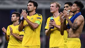 Borussia Dortmund steht einen Punkt hinter Tabellenführer Borussia Mönchengladbach.