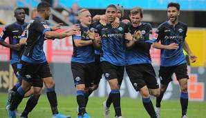 Paderborn gewann am letzten Wochenende gegen Düsseldorf.