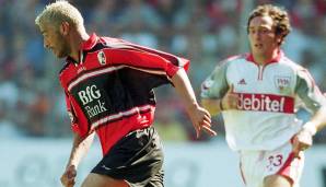 Abder Ramdane (bis 63.): Der Franzose spielte schon zwei Jahre für Hansa Rostock in der Bundesliga, ehe er beim SC Freiburg anheuerte und dort nach fünf Jahren im Alter von 31 Jahren seine Karriere beendete. Arbeitet als Co-Trainer beim SC Amiens.
