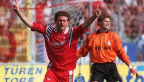 Platz 11: Olaf Marschall (1. FC Kaiserslautern) - 10 Tore in der Saison 1997/98 (Saisontore: 21)