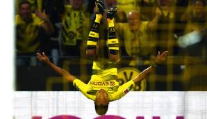 Platz 11: Pierre-Emerick Aubameyang (Borussia Dortmund) - 10 Tore in der Saison 2017/18 (Saisontore: 13)