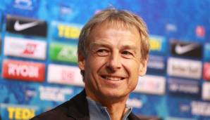 Jürgen Klinsmann hat bei der Hertha interimistisch übernommen.