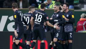 Am letzten Bundesliga-Spieltag gewann Schalke mit 2:1 bei Werder Bremen