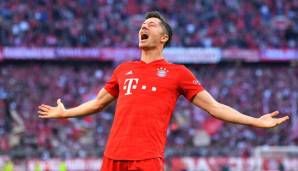 Bayerns Stürmer Robert Lewandowski führt aktuell mit 16 Toren in 14 Spielen die Torschützenliste an.