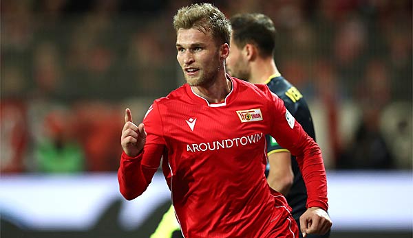 Sebastian Andersson hat zum 1:0 für Union Berlin getroffen.