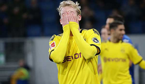 Erlebte mit dem BVB in Hoffenheim den nächsten Rückschlag: Julian Brandt.