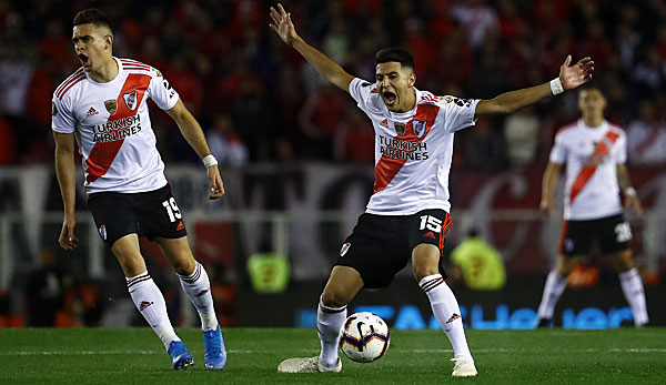 Exequiel Palacios verlor mit River Plate das Copa-Libertadores-Finale gegen Flamengo.