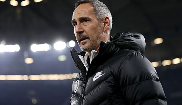 Adi Hütter und Eintracht Frankfurt durchlaufen derzeit eine Schwächephase.