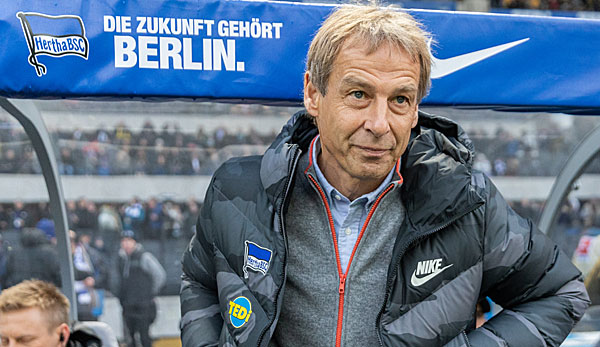 Jürgen Klinsmann kehrte nach zehn Jahren wieder zurück auf eine Trainerbank in der Bundesliga.