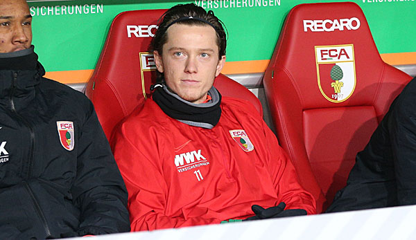 Michael Gregoritsch spielte beim FC Augsburg zuletzt keine Rolle mehr.