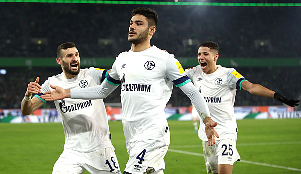 Ozan Kabak traf gegen Wolfsburg zur zwischenzeitlichen Schalker Führung.