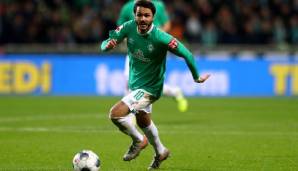 Platz 3: Leonardo Bittencourt (SV Werder Bremen und TSG Hoffenheim) - 38 mal gefoult worden.