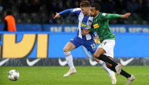 Platz 18: Alassane Plea (Borussia Mönchengladbach) - 25 mal gefoult worden.