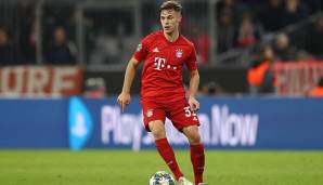 Platz 1: Joshua Kimmich (FC Bayern) - 1699 Ballkontakte in 17 Spielen.