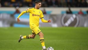 Platz 4: Achraf Hakimi (Borussia Dortmund) - 1430 Ballkontakte in 17 Spielen.