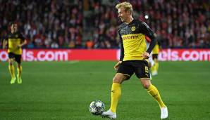 Platz 45: Julian Brandt (Borussia Dortmund) - 960 Ballkontakte in 17 Spielen.