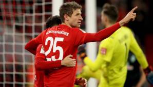 Platz 8: Thomas Müller (FC Bayern) - 36.