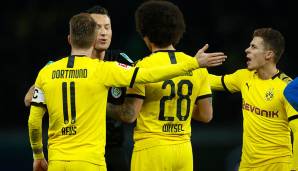 Borussia Dortmund: 10 Punkte weniger (aktuell: 23 Punkte, 2018/19: 33 Punkte).