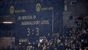 Spiel der Hinrunde: BVB - Leipzig (16. Spieltag). Dortmund dominierte RBL in Halbzeit 1 nach Belieben und führte 2:0. Dann patzte die Borussia doppelt, ging wieder in Führung und patzte erneut. Eine unglaublich intensive Partie mit dramatischen Zügen.