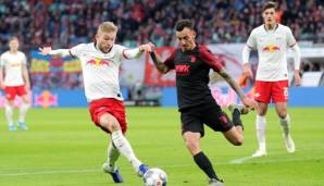 Im letzten Bundesliga-Spiel kam es zum Duell gegen RB Leipzig.
