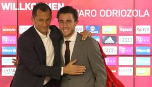Der FC Bayern hat Alvaro Odriozola (r.) für die Rückrunde von Real Madrid ausgeliehen