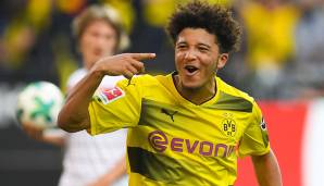 Saison 2018/19: Jadon Sancho (Borussia Dortmund) - 14 Assists.