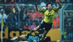 Platz 14 - Andreas Möller (1988 für 1,25 Millionen Euro von Eintracht Frankfurt): Nach drei guten Jahren kehrte er zunächst nach Frankfurt zurück, ehe er über die Station Juventus erneut beim BVB landete und unter anderem die Champions League gewann.