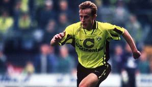 ABWEHR: Jörg Heinrich: Kam vor der Saison für 1,2 Millionen Euro vom SC Freiburg und etablierte sich sofort als Stammspieler. Zog 1998 für sehr viel Geld zum AC Florenz weiter – und kehrte zwei Jahre später für viel weniger Geld zum BVB zurück.