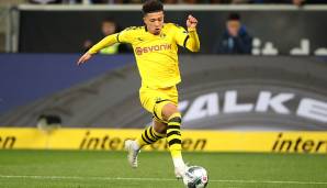Platz 14: Jadon Sancho (Borussia Dortmund) - 28 kreierte Chancen in 15 Spielen.
