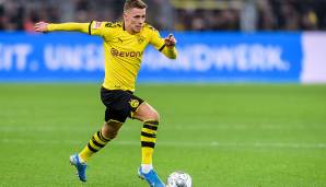 Platz 11: Thorgan Hazard (Borussia Dortmund) - 31 kreierte Chancen in 16 Spielen.
