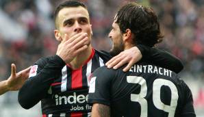 Platz 2: Filip Kostic (Eintracht Frankfurt) - 42 kreierte Chancen in 16 Spielen.