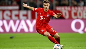 Platz 1: Joshua Kimmich (FC Bayern München) - 43 kreierte Chancen in 17 Spielen.