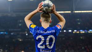 Platz 7: Jonjoe Kenny (FC Schalke 04) - 176 Fehlpässe in 17 Spielen.