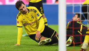 Platz 18: Mats Hummels (Borussia Dortmund) - 151 Fehlpässe in 15 Spielen.