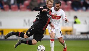Platz 11: Gonzalo Castro mit 15 Vorlagen per Ecke für VfB Stuttgart, Borussia Dortmund, Bayer Leverkusen.