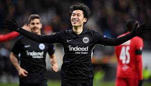 Daichi Kamada und die Frankfurter Eintracht empfangen am 23. Spieltag Union Berlin in der Commerzbank-Arena in Frankfurt.