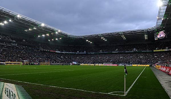 Der Borussia Park blieb aufgrund der Spielabsage leer.