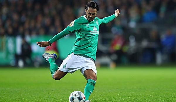 Schoss mit seinem Distanzhammer Werder Bremen eine Pokalrunde weiter: Leonardo Bittencourt.