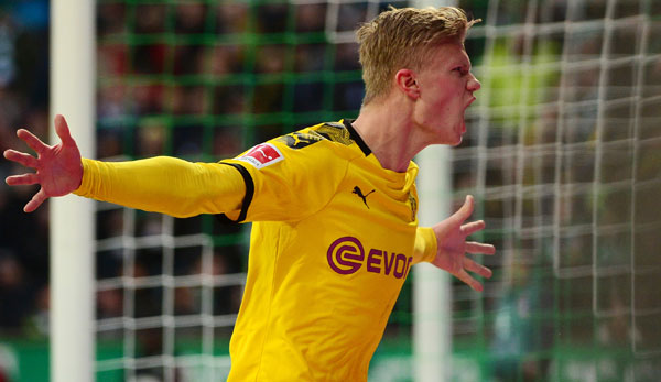 Dortmunds Wintertransfer Erling Haaland steht bereits bei neun Toren in der Liga.