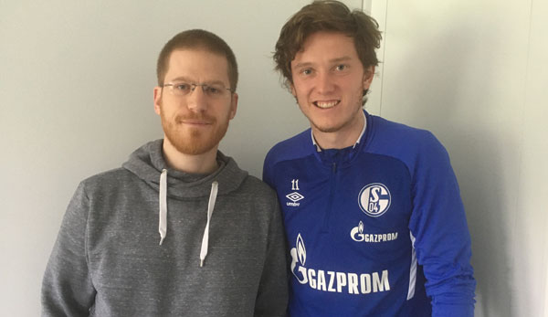 SPOX-Redakteur Jochen Tittmar sprach mit Michael Gregoritsch am Schalker Trainingsgelände.