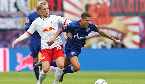 Schalke und Leipzig treffen am Samstagabend in der Veltins-Arena aufeinander.